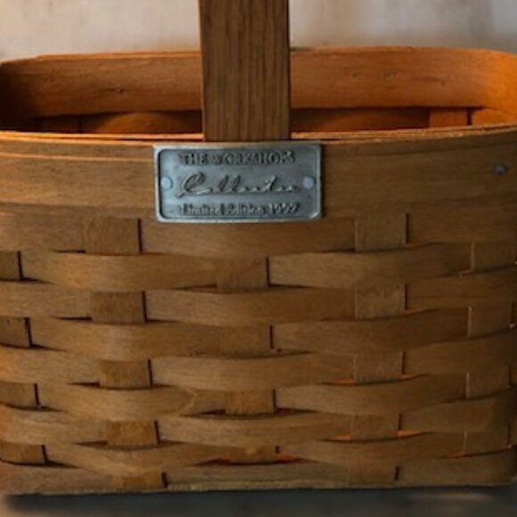 HENN Collector's Society 1997 Limited Edition Mini Shopper Fruitwood Bas… - Picture 7 of 14